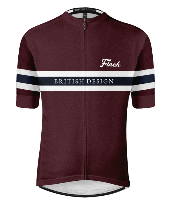 Classic / Merlot Men's Cycling Jersey