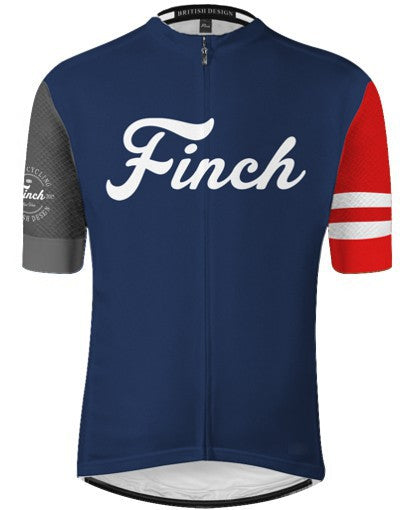 Summer 19 Blue/Red Men's Cycling Jersey