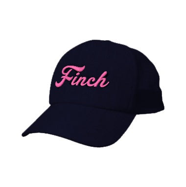 Navy / Pink Cap